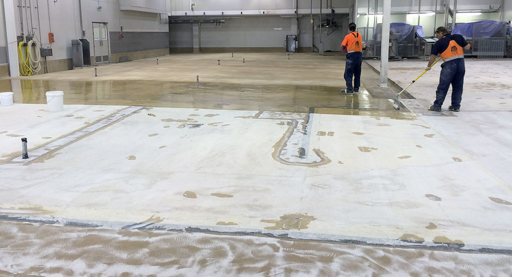 NZSC - Meat Processing Flooring Preparation